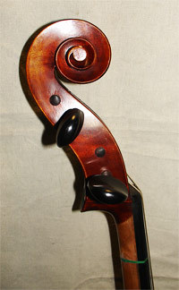 Andreas Eastman Cello - Scroll